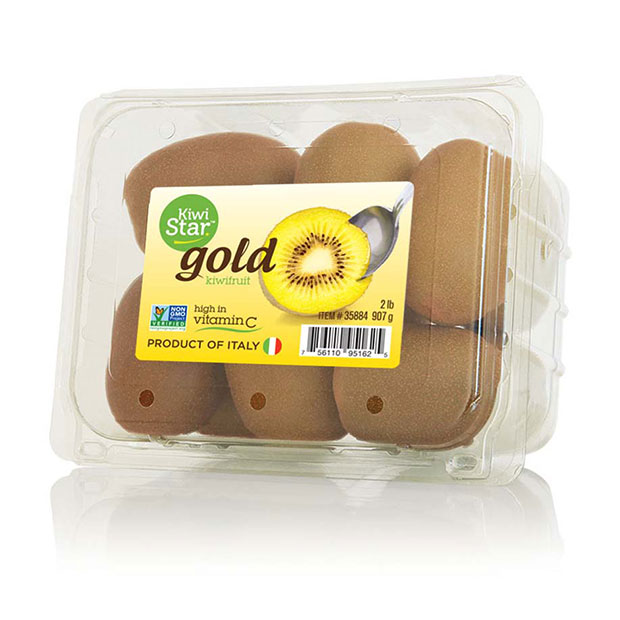 KiwiStar gold kiwifruit package