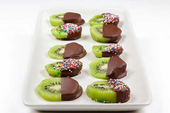 Chocolate Dipped Kiwi